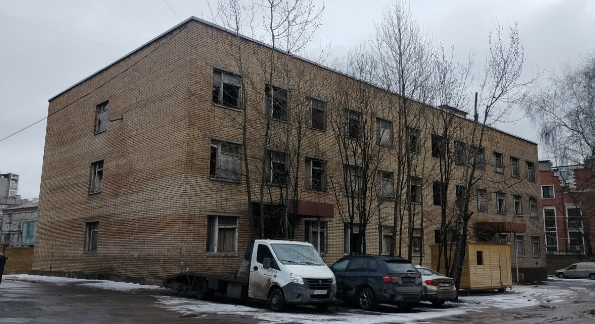 фасад дома, здание по адресу г Москва, ул 1-я Рыбинская, д 1